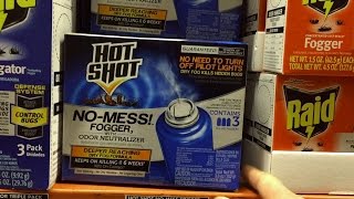 How To Use Hot Shot No Mess Fogger  How To Treat Fleas amp Insects Experiment [upl. by Cairistiona31]