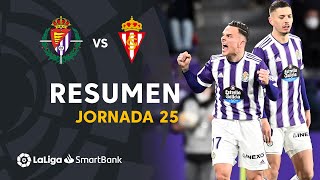 Resumen de Real Valladolid vs Real Sporting 10 [upl. by Laurel794]