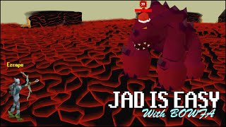 Jad  Fight Caves  Crystal  BowFa [upl. by Itnahsa]