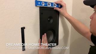 Unboxing Klipsch DS160W in wall speaker [upl. by Aidnyl]