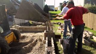 Belgard Tandem Wall Installation Video [upl. by Mayyahk252]