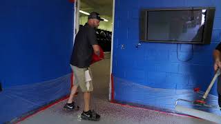 Millwood High School Football Locker Room Makeover  OKC [upl. by Naujid634]