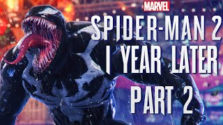 🔴 MARVELS SPIDERMAN 2 1 YEAR LATER PART 2 [upl. by Aissenav]