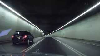 Ville Marie tunnel Montreal 720 West [upl. by Ennaer]