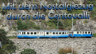 Mit dem Nostalgiezug durch die Centovalli [upl. by Aij931]