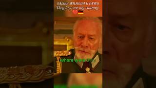 Wilhelm Kaiser II Sad Edit shortsfeed history ww1 germany [upl. by Genaro]