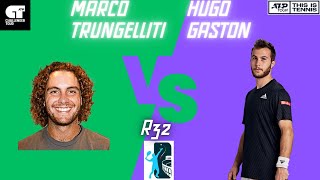 Marco Trungelliti vs Hugo Gaston  Challenger Verona R32 [upl. by Emarej635]