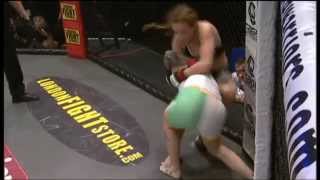 Cage Warriors 67 Agnieszka Niedzwiedz vs Gemma Hewitt [upl. by Gonyea]