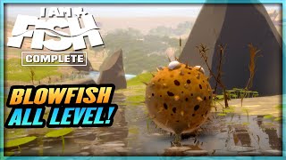 I AM FISH Gameplay Walkthrough  Blowfish All Levels 123  PC Xbox Series X Game Pass [upl. by Yduj24]