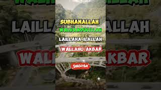 Subhanallah walhamdulillah laillahaillah Wallahu akbar islamshorts dzikir [upl. by Keviv]