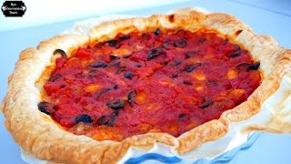 Ma Tarte Tomates Olives et Mozzarella [upl. by Einreb518]