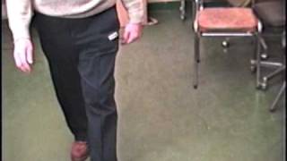 Abnormal Gait Exam  Parkinsonian Gait [upl. by Ecnarolf]