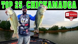 Tournament on Lake Chickamauga  Top 25 Final Day 2024 Toyota Series [upl. by Adalheid]