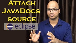 How to Attach JavaDocs source to Eclipse  Tutorial [upl. by Drwde]