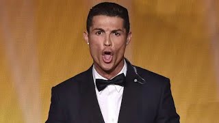 Cristiano Ronaldo Siuuu At Ballon dor 2014 [upl. by Farika]