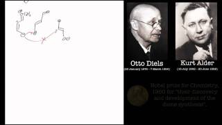 DielsAlder reaction reaction mechanism tutorial [upl. by Ardnusal]