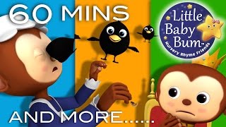 Sing a Song of Sixpence  Plus Lots More Nursery Rhymes  60 Minutes Compilation from LittleBabyBum [upl. by Mccartan935]