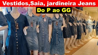 MODA CENTER SANTA CRUZ PE LINDOS VETIDOS E SAIAS JEANS PREMIUM MODA EVANGÃ‰LICA DIRETO DE FÃBRICA [upl. by Harden]