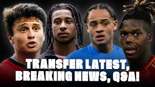 TRANSFER LATEST BREAKING NEWS QampA [upl. by Kloman80]