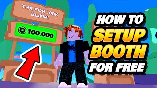 How to Setup Pls Donate Booth for Free  Get Robux Donations [upl. by Wayne]