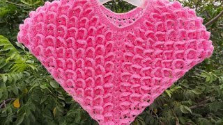 APRENDE A TEJER BONITO PONCHO PARA NIÑA A CROCHET [upl. by Aala]