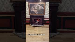 Fireplace and first floor wiring finished fireplace diy diorama dollhouse crafting diycrafts [upl. by Ralleigh]