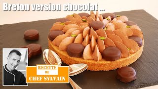 Sablé breton version chocolat  Recette par Chef Sylvain [upl. by Dlared]