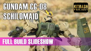 Gundam CG08 Schildmaid RG 1144 Kitbash revised reupload [upl. by Horlacher671]