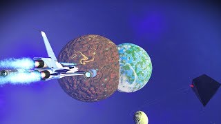 No Mans Sky  Jumping From A Planet To Another Planet [upl. by Nedla]