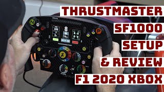 Thrustmaster SF1000 Wheel setup amp review  how to get it working on Xbox for F1 2020 [upl. by Ellene]