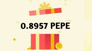 PEPE Offer  Crypto Box Giveaway 😱  Binance Red Packet Code Today  Red Packet Code [upl. by Anelej]