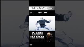 Baki Hanma season 1 part 302 shortvideo baki bakihanma anime viralvideo youtubeshorts trending [upl. by Swanhilda]