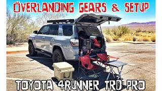 【TRD²⁵】 Ultimate 4Runner TRD Pro Overlanding Setup 🚙🛠️ [upl. by Critta]