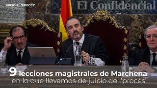 9 lecciones magistrales de Marchena en el juicio del procés [upl. by Kataway]