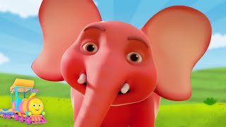 Ek Mota Hathi Ghumne Chala एक मोटा हाथी Hindi Cartoon and Kids Animated Videos [upl. by Llertnac678]