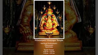 Must Visit Temple Series  பிள்ளையார்பட்டி கற்பக விநாயகர் I Pillayarpatti Vinayagar Temple [upl. by Henrik]