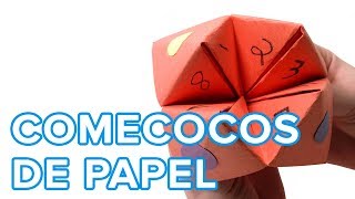 Cómo hacer un comecocos Juegos de papel [upl. by Alya]