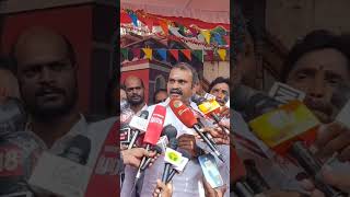 திருமாவளவனுக்கு சமூக நீதியை பற்றி பேசுவதற்கு அருகதை கிடையாது  மத்திய அமைச்சர் Lமுருகன் காட்டம் [upl. by Aprilette]