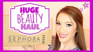 HUGE SEPHORA HAUL ♥ Makeup Skincare amp More  Blair Fowler [upl. by Anauqed]