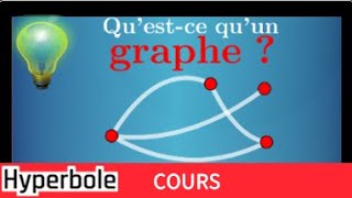 Les graphes  Définitions et vocabulaire de base  terminale maths experts [upl. by Nnaitak]