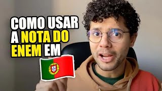 Fazer Faculdade em Portugal pelo ENEM  2024 [upl. by Ria]