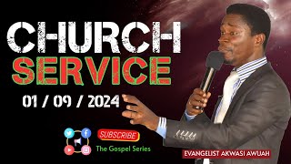 CHURCH SERVICE WITH EVANGELIST AKWASI AWUAH SEPTEMBER 2024 akwasiawuahseries thegospelseries [upl. by Sibbie]