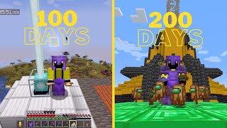 I Survived 200 Days In Hardcore Minecraft [upl. by Eleanor]