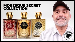 Top 6 Moresque SECRET COLLECTION FRAGRANCES  Soul Batik Royal Seta Scarlet Rouge Alma Pure [upl. by Nuahsor]