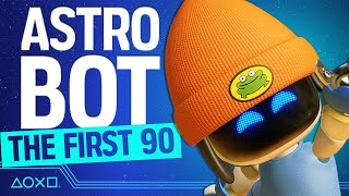 Astro Bot  The First 90 Minutes of PS5 Gameplay [upl. by Disraeli]