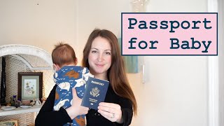 How to get USA Passport for a Baby  Newborn Toddler Child [upl. by Hsakaa538]