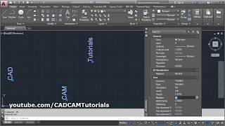 AutoCAD Rotate Multiple Text in Place  AutoCAD Rotate all Text 180 Degrees [upl. by Streeto989]