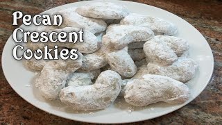 Pecan Crescent Cookies [upl. by Ihcalam]