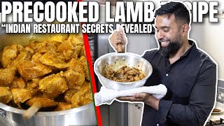 THE SECRET British Indian Resturant style PRECOOKED LAMB [upl. by Ahsiela466]