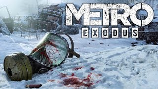 METRO EXODUS  Gameplay em Volga no Inverno PósApocalíptico  Preview  PC [upl. by Jerrome]